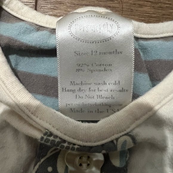 Striped Ruffle Set - Picture 2 of 2